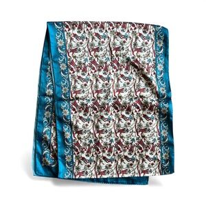 Bursa Floral Silk Scarf 60”x 11”
